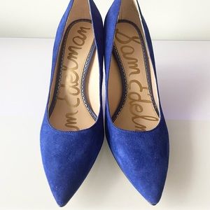 Sam Edelman Bright blue pumps